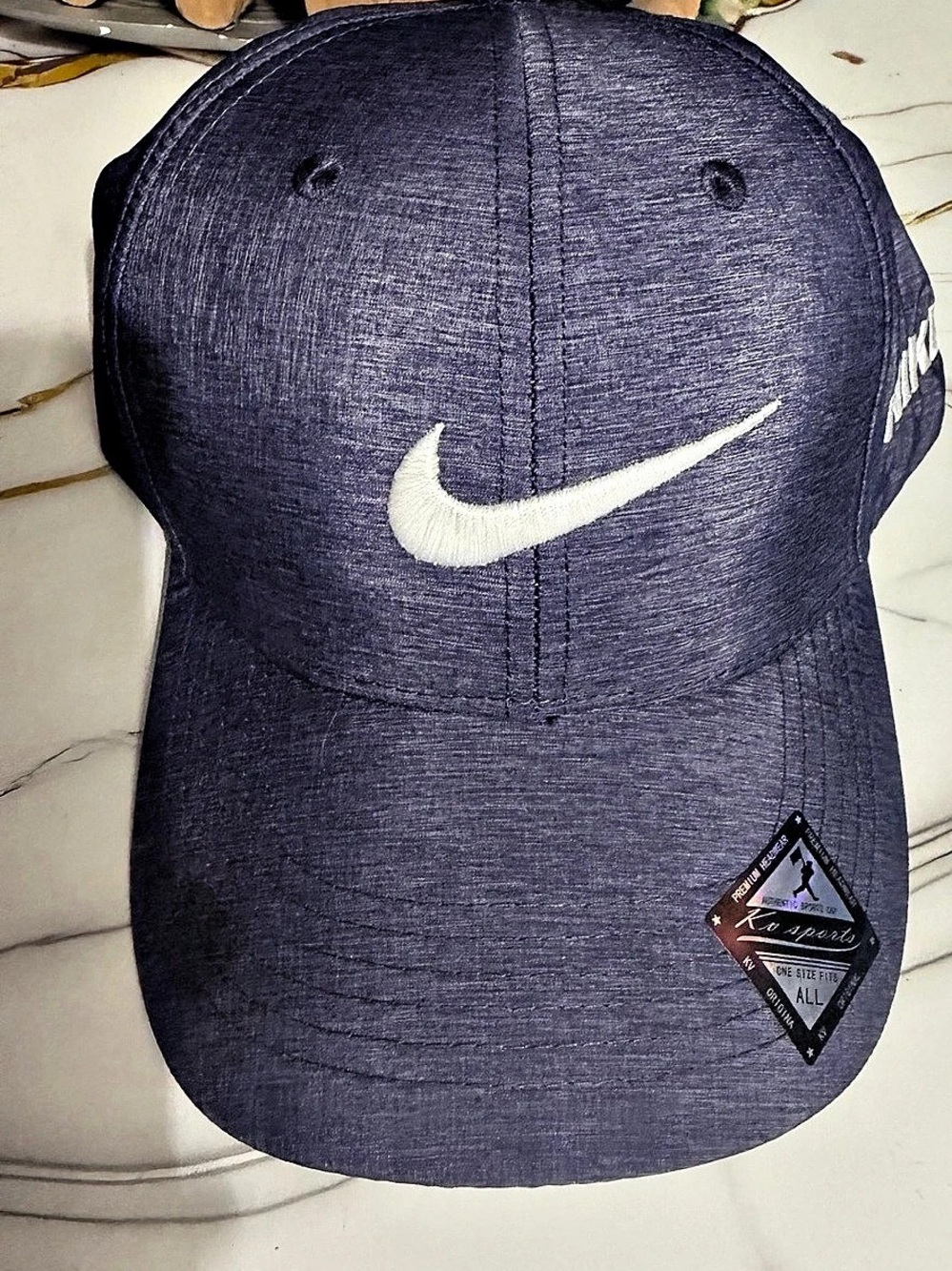 Nike Club Structured Swoosh Hat Purple